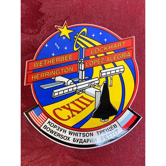 NASA Lot of NASA Stickers Space Shuttle Missions - Vintage - Picture 2 of 13